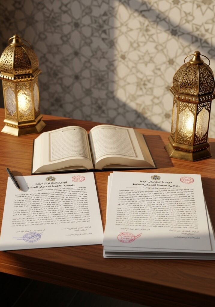 أبو نايف مأذون شرعي - موثق - مسجل عيني للعقار